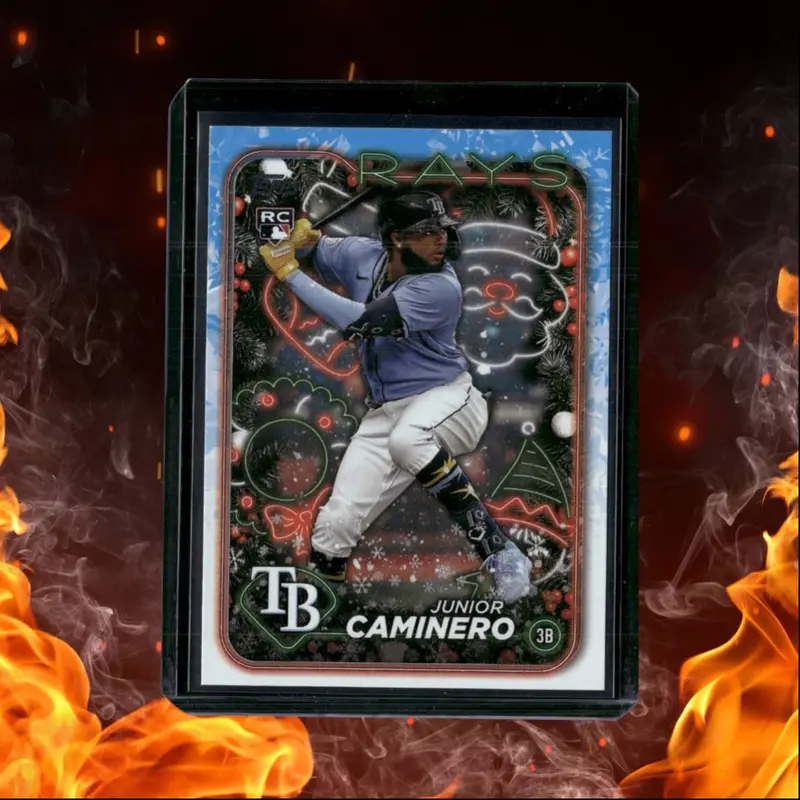 2024 Topps Holiday Junior Caminero Rookie #H25