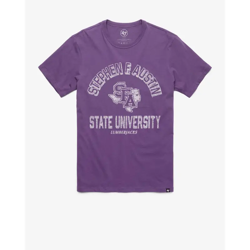 STEPHEN F. AUSTIN STATE LUMBERJACKS RETROGRADE '47 FRANKLIN TEE