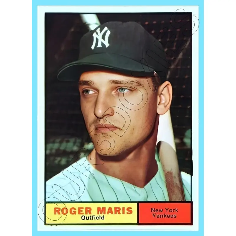 Roger Maris 1961 Topps Reproduction Card - 4268