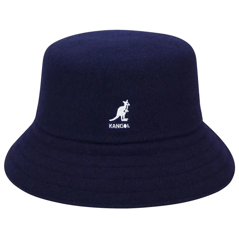 Wool Lahinch Bucket Hat - Navy