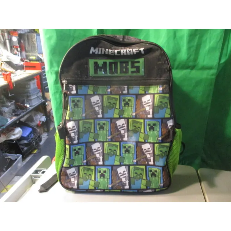 Used Minecraft Mobs Backpack