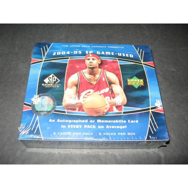 2004/05 Upper Deck SP Game Used Basketball Box (Hobby)