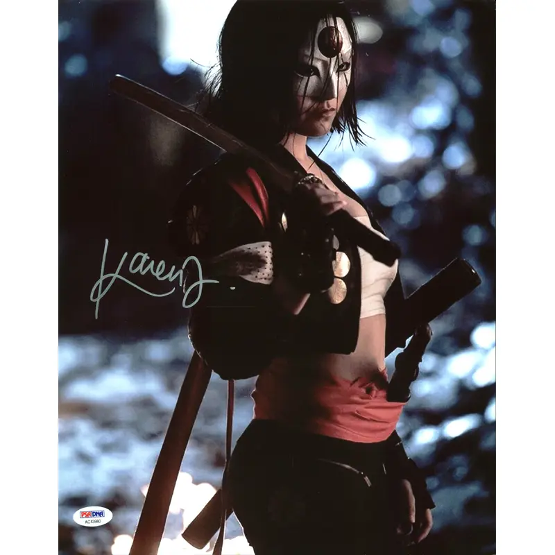 Karen Fukuhara Suicide Squad Authentic Signed 11X14 Photo Autographed PSA/DNA 2