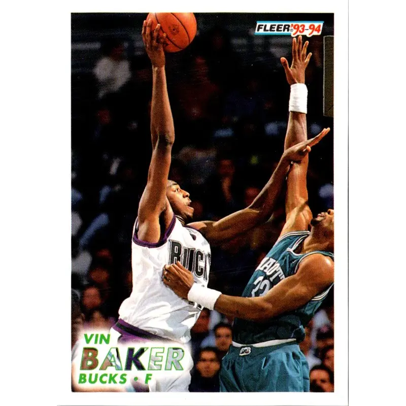 1993 Fleer Vin Baker #321 Rookie