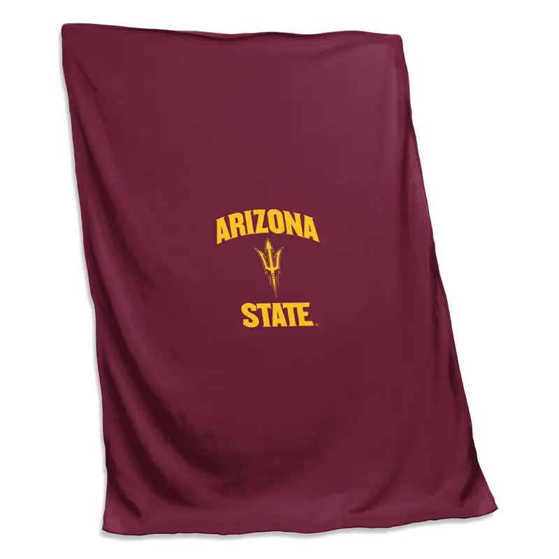 AZ State Screened Sweatshirt Blanket