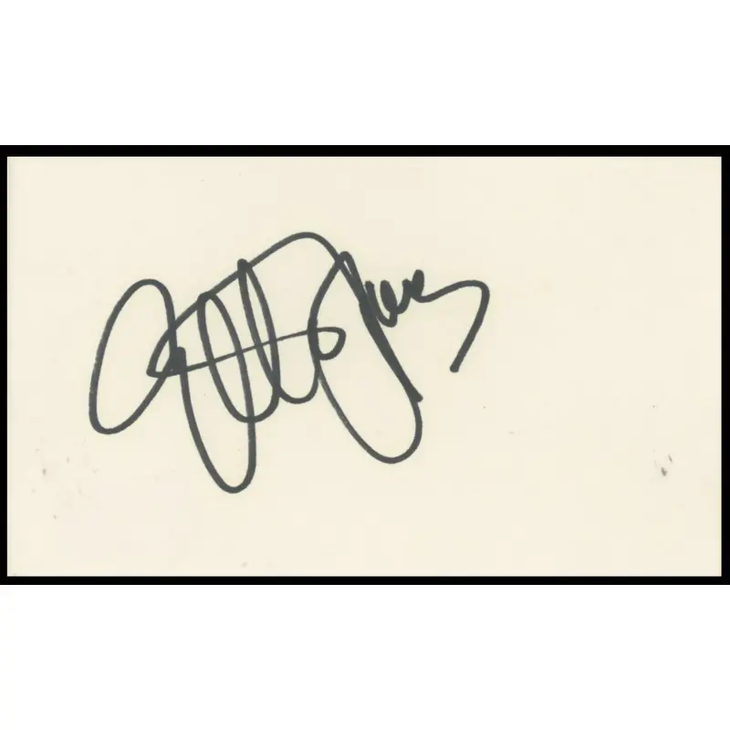 Etta James Musician Authentic Signed 3x5 Index Card Autographed BAS #BR26812
