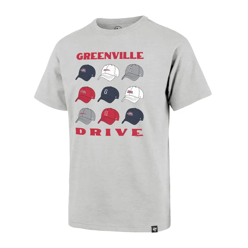 Greenville Drive 47 Brand Youth Cap Off Franklin Tee