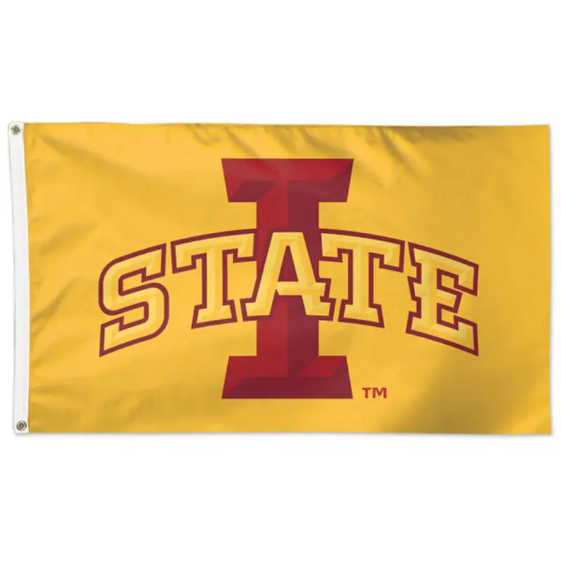 Iowa State Cyclones Official NCAA Deluxe 3'x5' Team Logo Flag - Wincraft Inc.