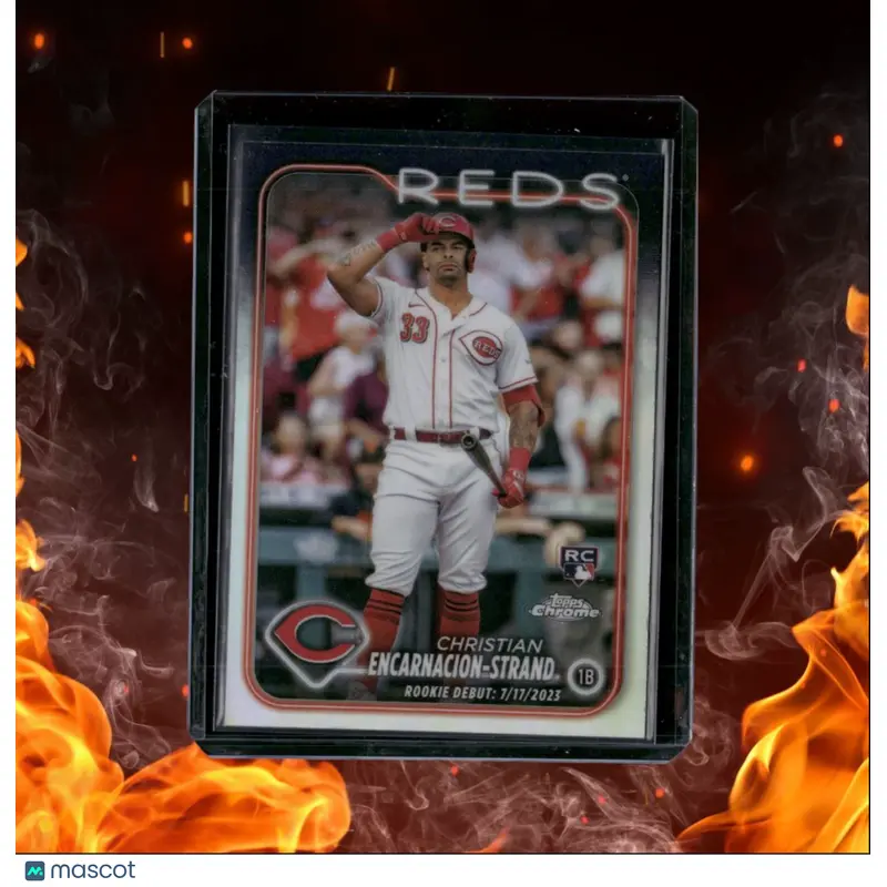 2024 Topps Chrome Update Christian Encarnacion-Strand Debut Refractor Rookie