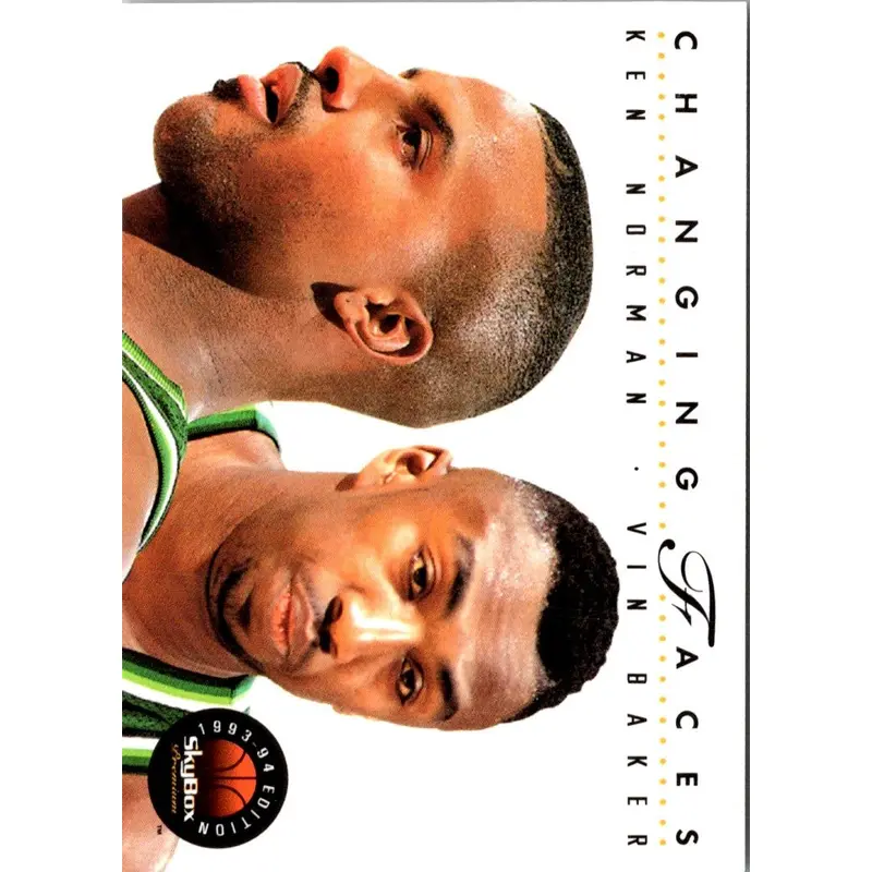 1993 SkyBox Ken Norman/Vin Baker #306