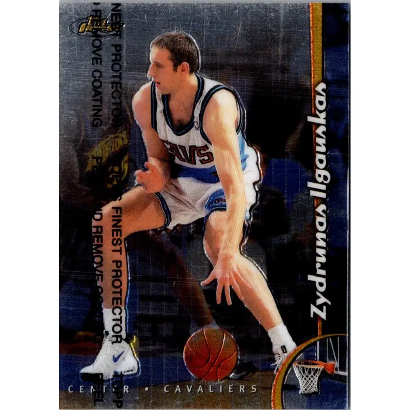 1998 Finest No Protector Zydrunas Ilgauskas #164