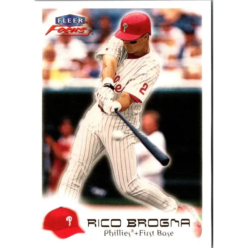 2000 Fleer Focus Rico Brogna #208