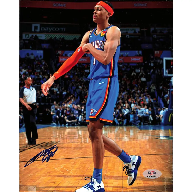 DARIUS BAZLEY signed 8x10 photo PSA/DNA Oklahoma City Thunder Autographed