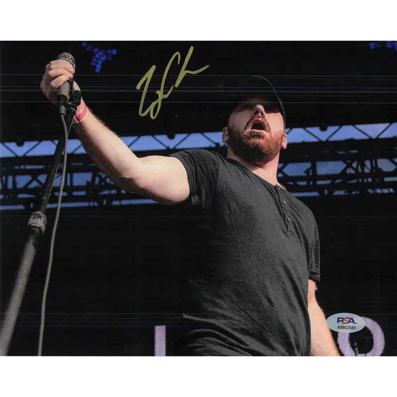 ZACH HANNAH signed 8x10 photo PSA/DNA Autographed Musician