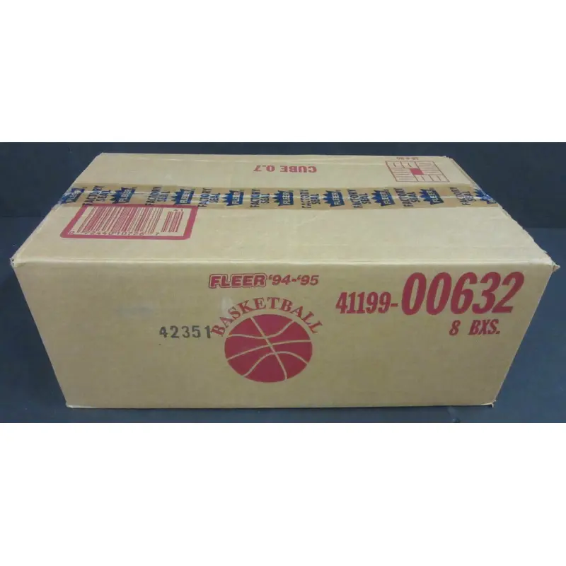 1994/95 Fleer Basketball Series 1 Case (8 Box)