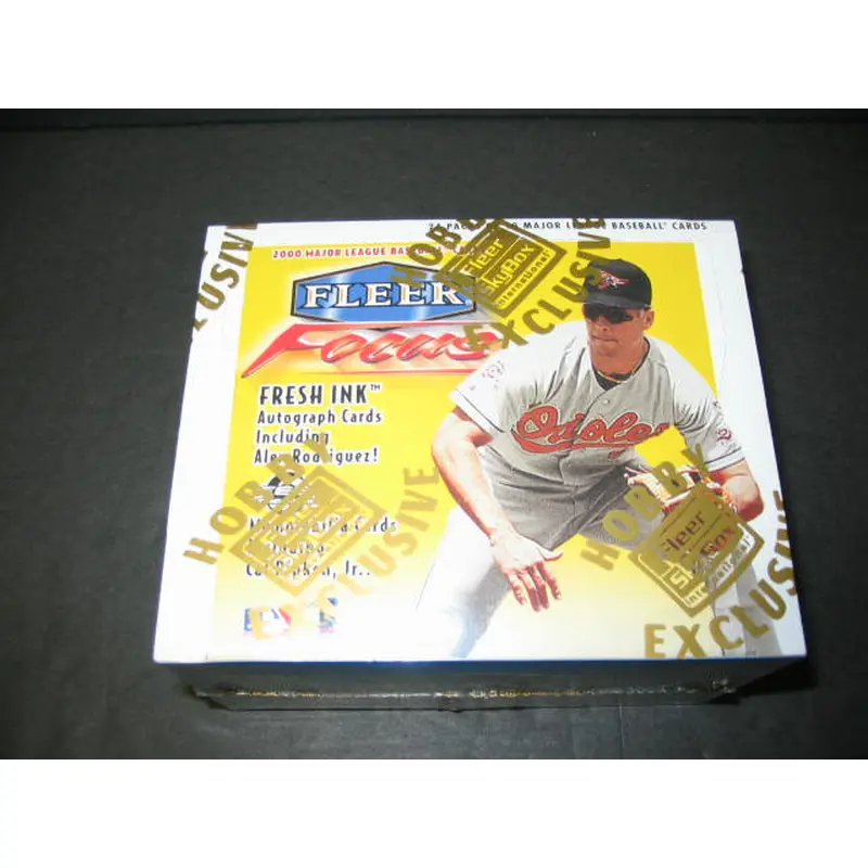 2000 Fleer Focus Baseball Box (Hobby)