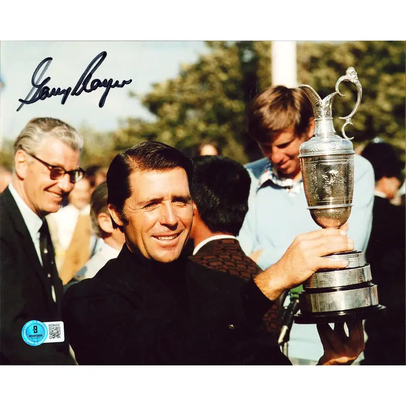 Gary Player Authentic Signed 8x10 Horizontal Photo Autographed BAS 1
