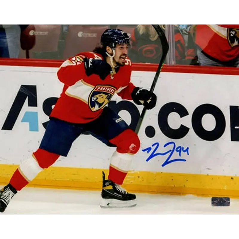 Ryan Lomberg Autographed Florida Panthers 8x10 Photo