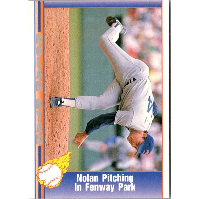 1992 Pacific Ryan Texas Express II Pitching in Fenway Park #197