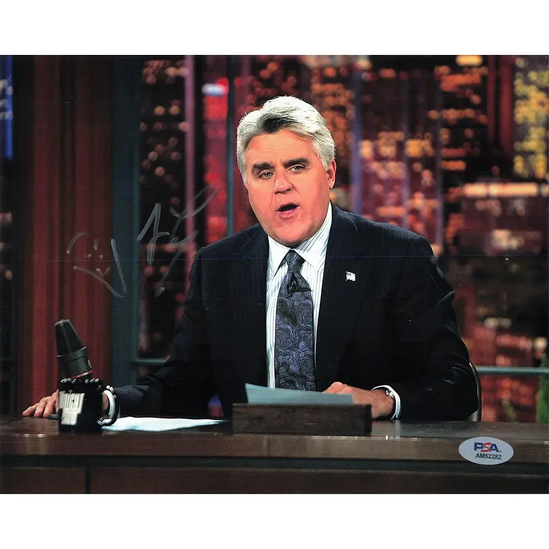 Jay Leno signed 8x10 photo PSA/DNA Autographed