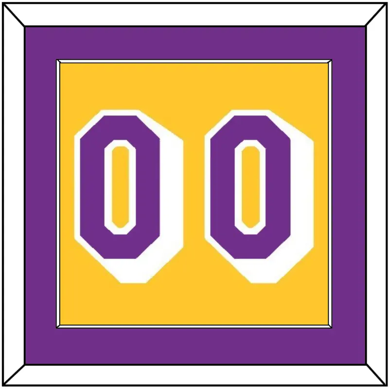 Los Angeles Number - Home Yellow (1978-1997) - Single Mat 2