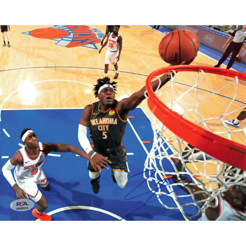 LUGUENTZ DORT signed 8x10 photo PSA/DNA Oklahoma City Thunder Autographed