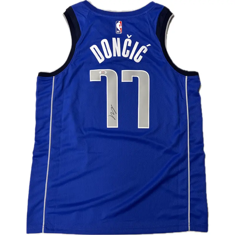 Luka Doncic signed jersey PSA/DNA Dallas Mavericks Autographed
