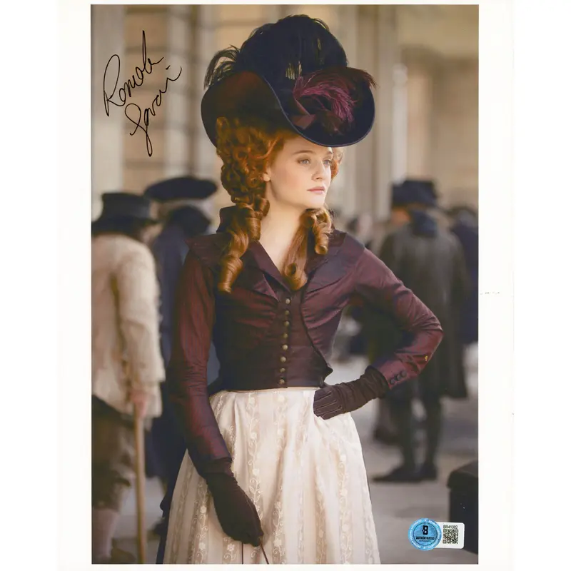 Romola Garai As You Like It Authentic Signed 8.5x11 Vertical Photo BAS #BR41082