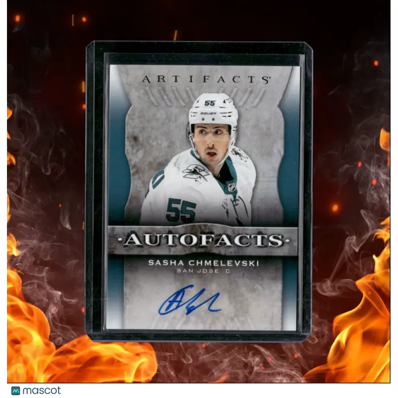 2021-22 Upper Deck Artifacts Sasha Chmelevski AutoFacts Auto #AF-SC