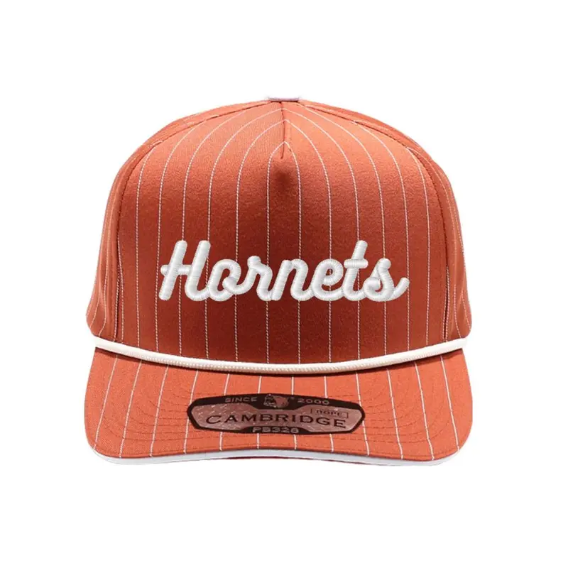Hornets 3D Puff Striped Cap