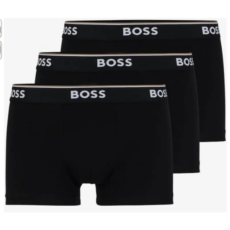 HUGO BOSS MENS 3-PACK BOXER BLACK  BRIEF 3 POWER  50475282480