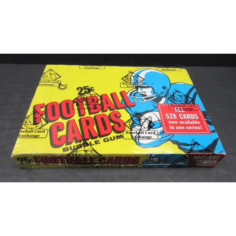 1977 Topps Football Unopened Cello Box (BBCE)