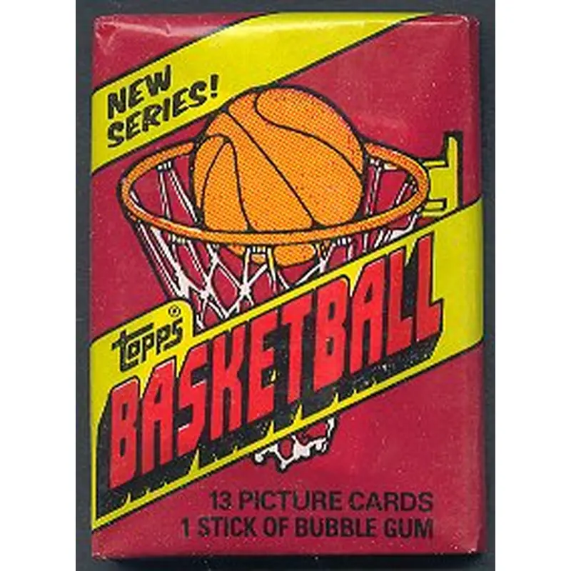 1981/82 Topps Basketball Unopened Wax Pack