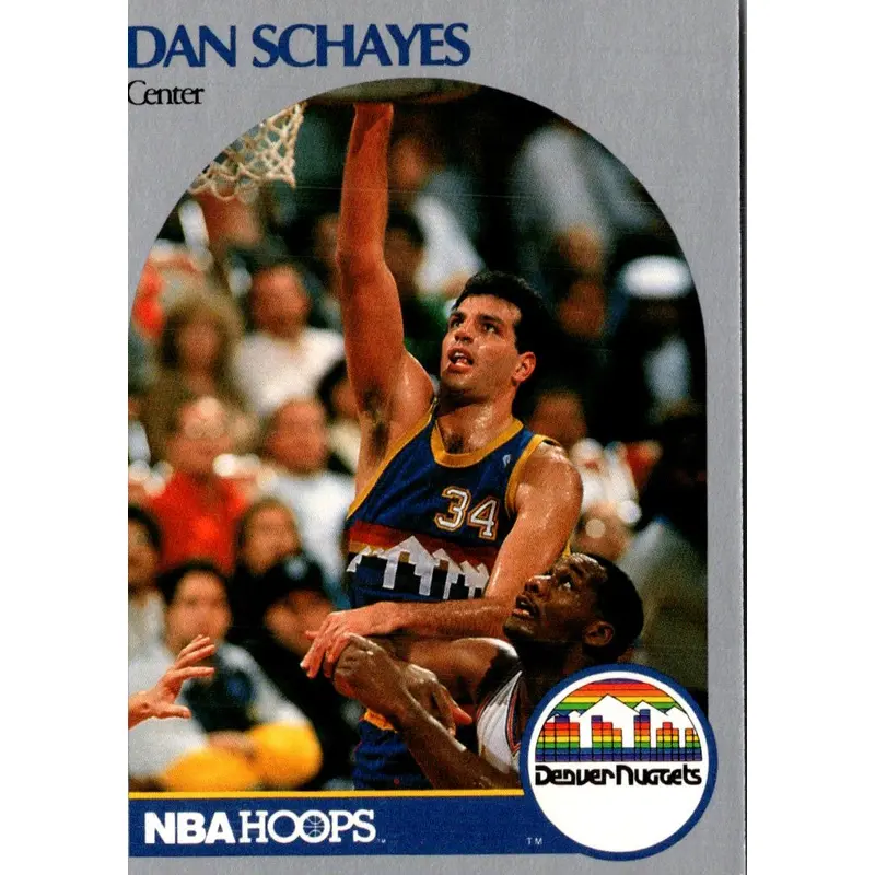 1990 Hoops Dan Schayes #100