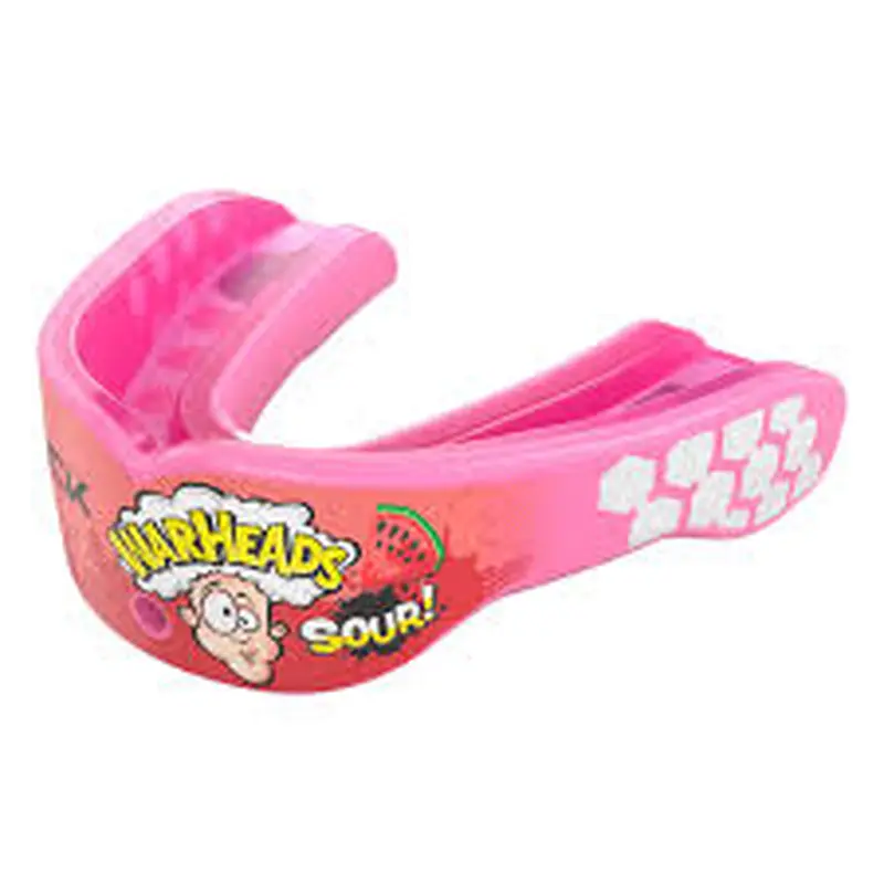 New Shock Doctor Warheads Gel Max Flavor Fusion Mouthguard-Sour Watermelon Youth