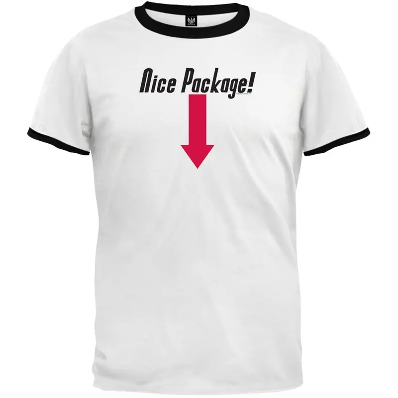 Nice Package Ringer T-Shirt