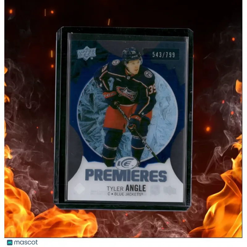 2023-24 Upper Deck Ice Tyler Angle Ice Premieres Rookie 543/799 #181