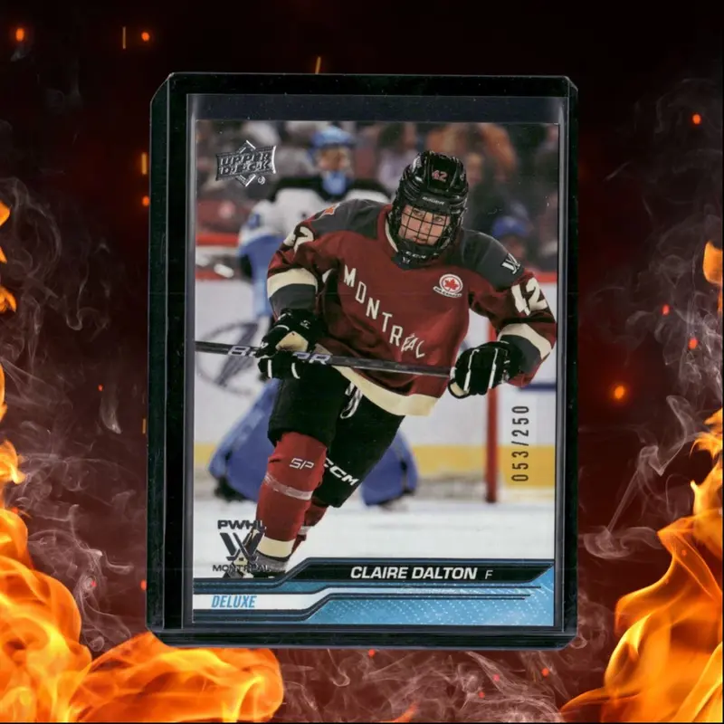 2024-25 Upper Deck PWHL Claire Dalton Deluxe 053/250 #45