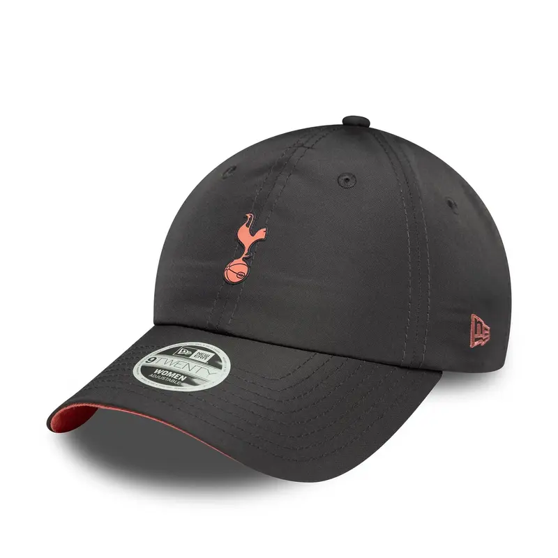 Tottenham Hotspur FC Womens Seasonal Dark Grey Pony Tail Adjustable Cap