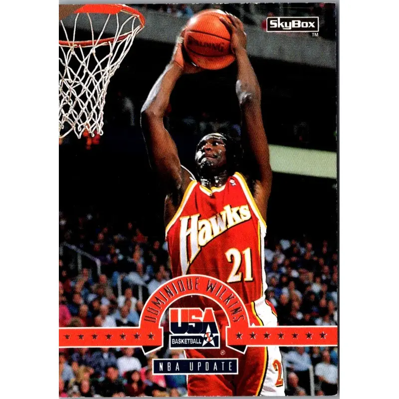1994 SkyBox USA Dominique Wilkins #34