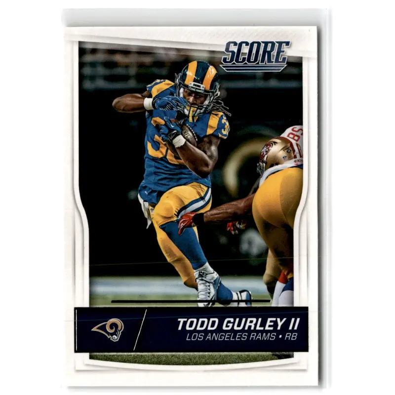 2016 Score Scorecard Todd Gurley #293