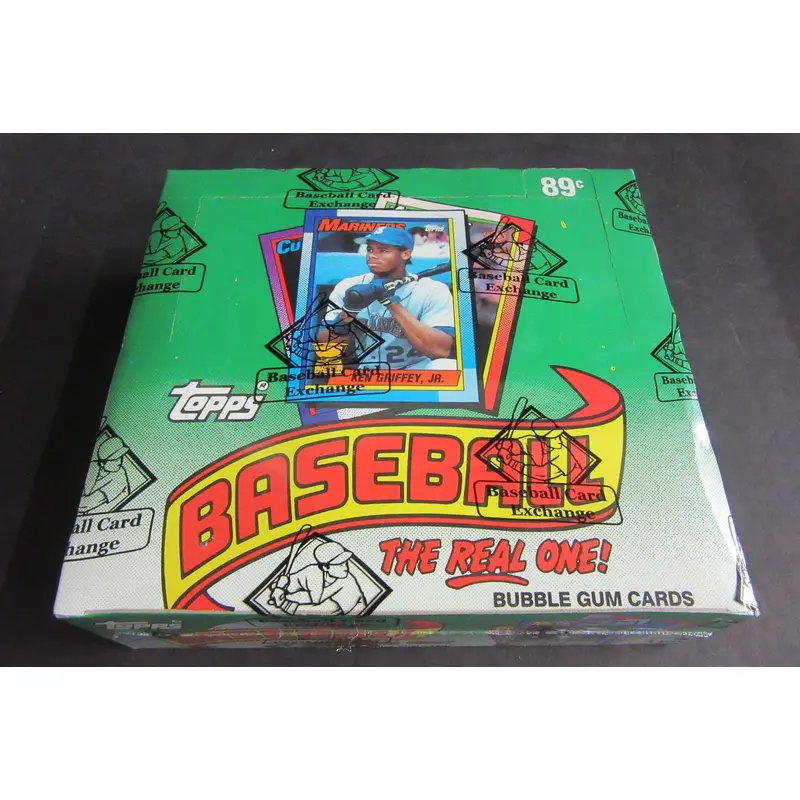 1990 Topps Baseball Unopened Cello Box (FASC)