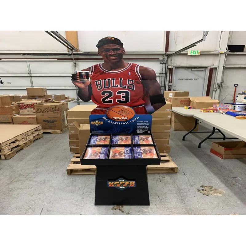 1993/94 Upper Deck Basketball Series 1 Display Case (Jordan)