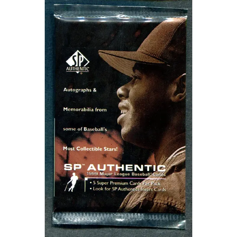 1999 Upper Deck SP Authentic Baseball Unopened Pack (5)