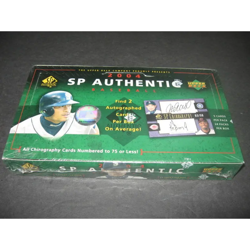 2004 Upper Deck SP Authentic Baseball Box (Hobby)