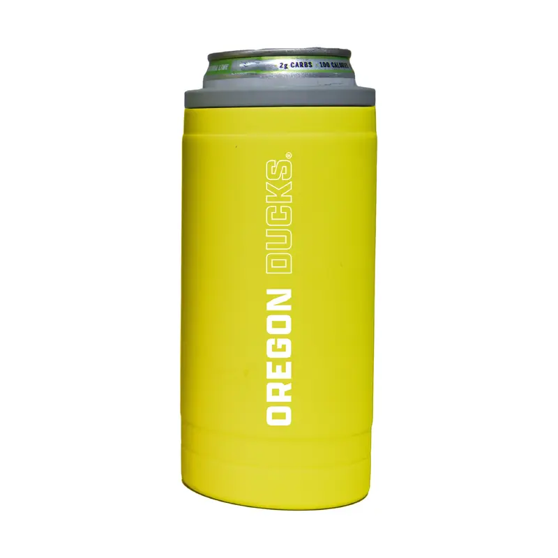 Oregon 12oz Cru Stacked Soft Touch Slim Coolie