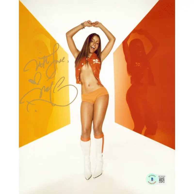 Mya Harrison "With Love" Authentic Signed 8x10 Sexy Photo BAS #BF06350