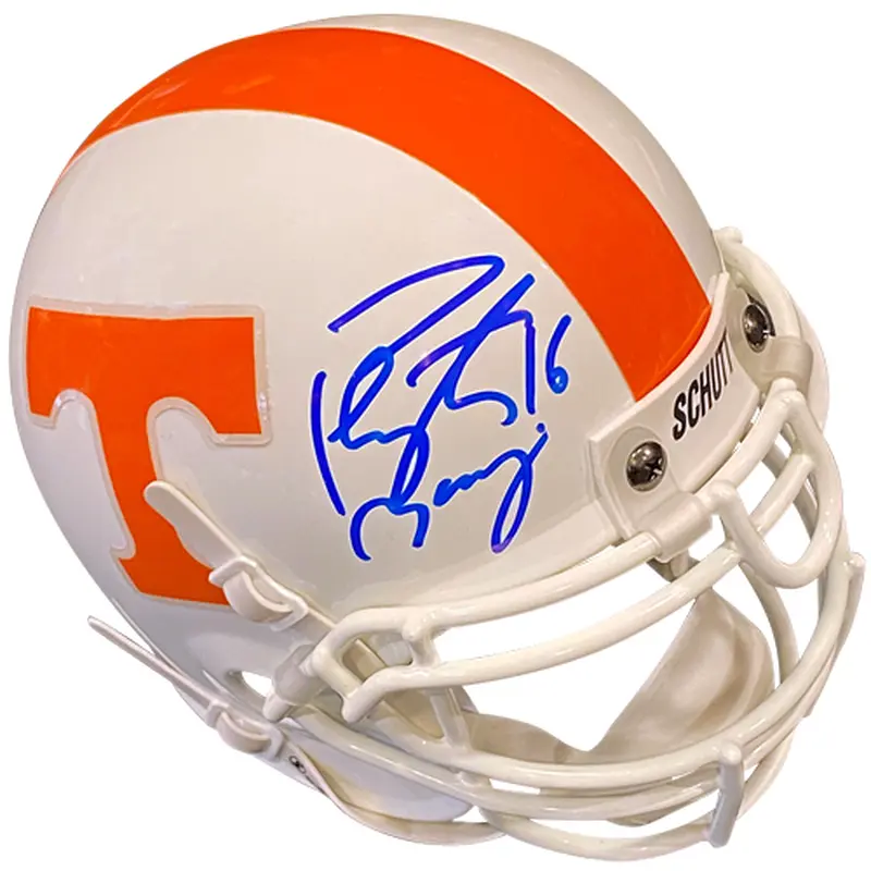 Peyton Manning Autographed Tennessee Vols Mini Helmet
