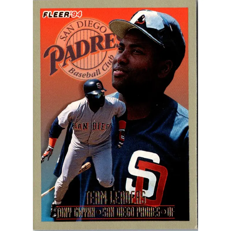 1994 Fleer Team Leaders Tony Gwynn #27