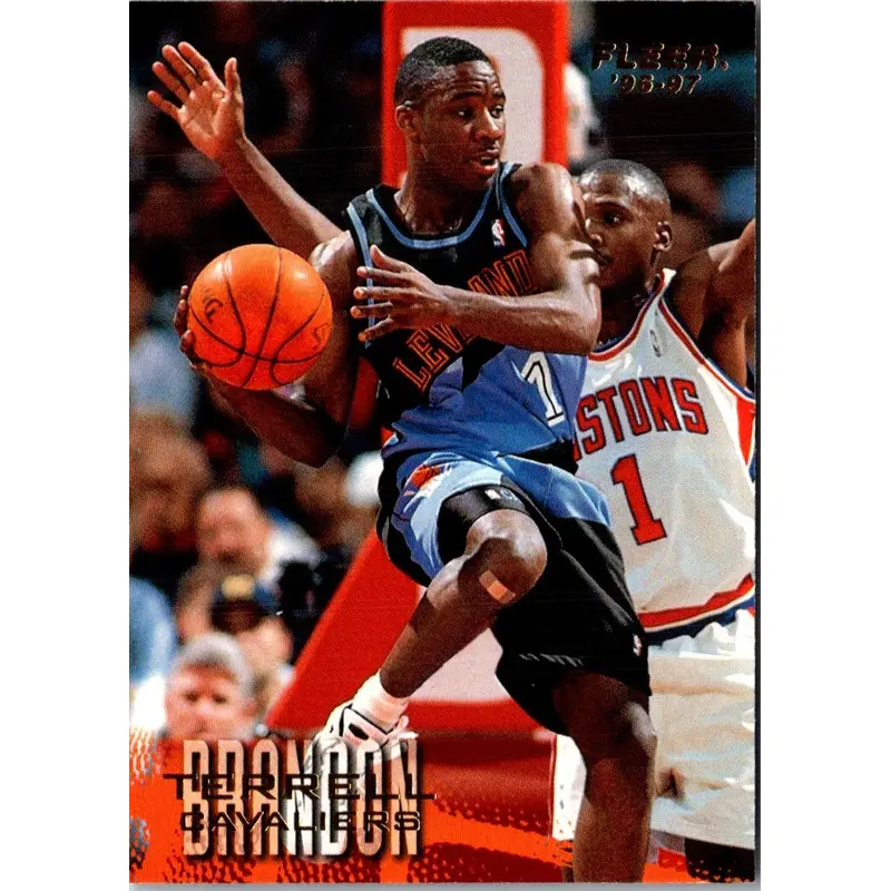 1996 Fleer European Terrell Brandon #17